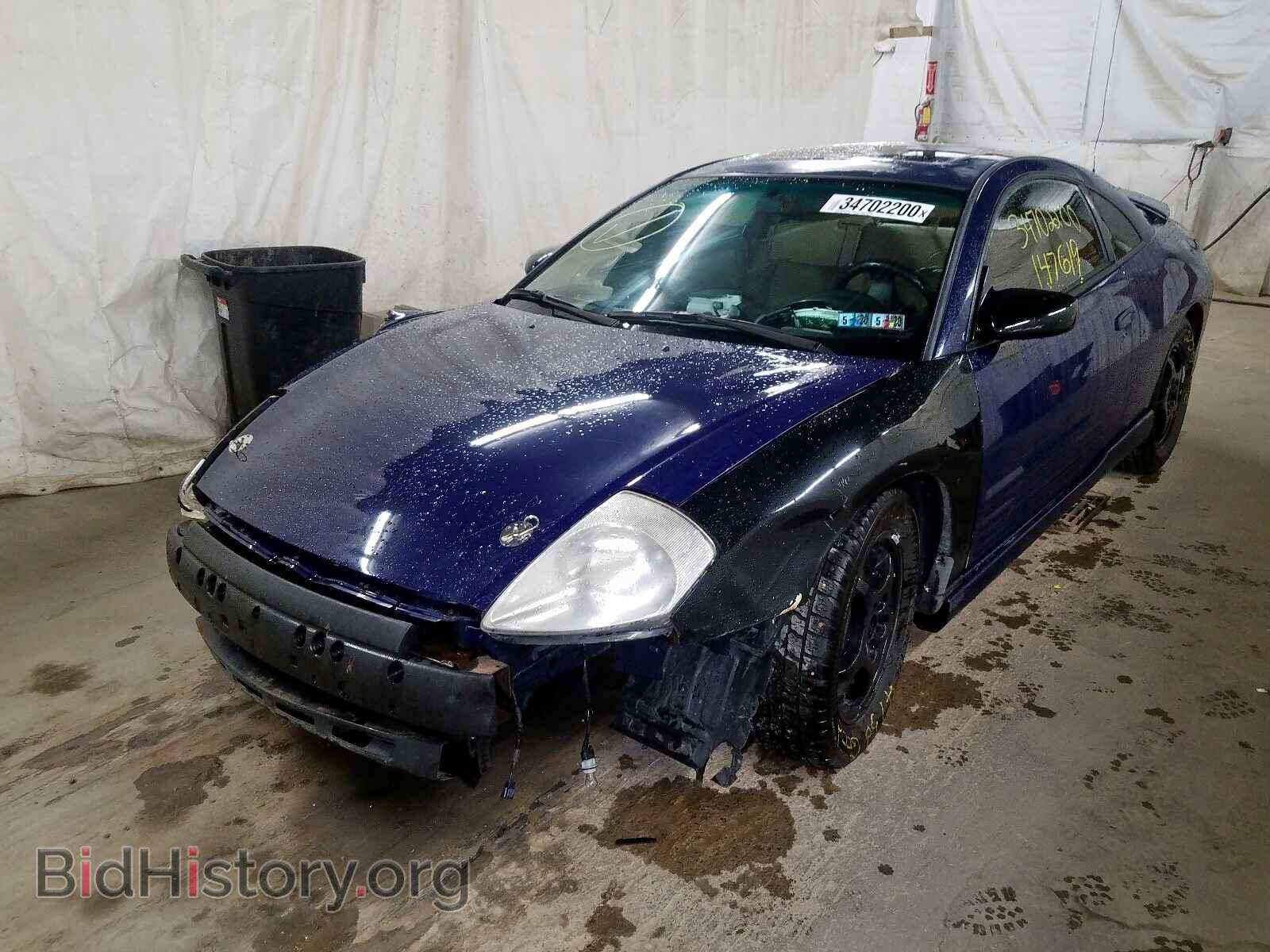 2000 MITSUBISHI ECLIPSE - VIN: 4A3AC54L9YE147359 - Photo 2