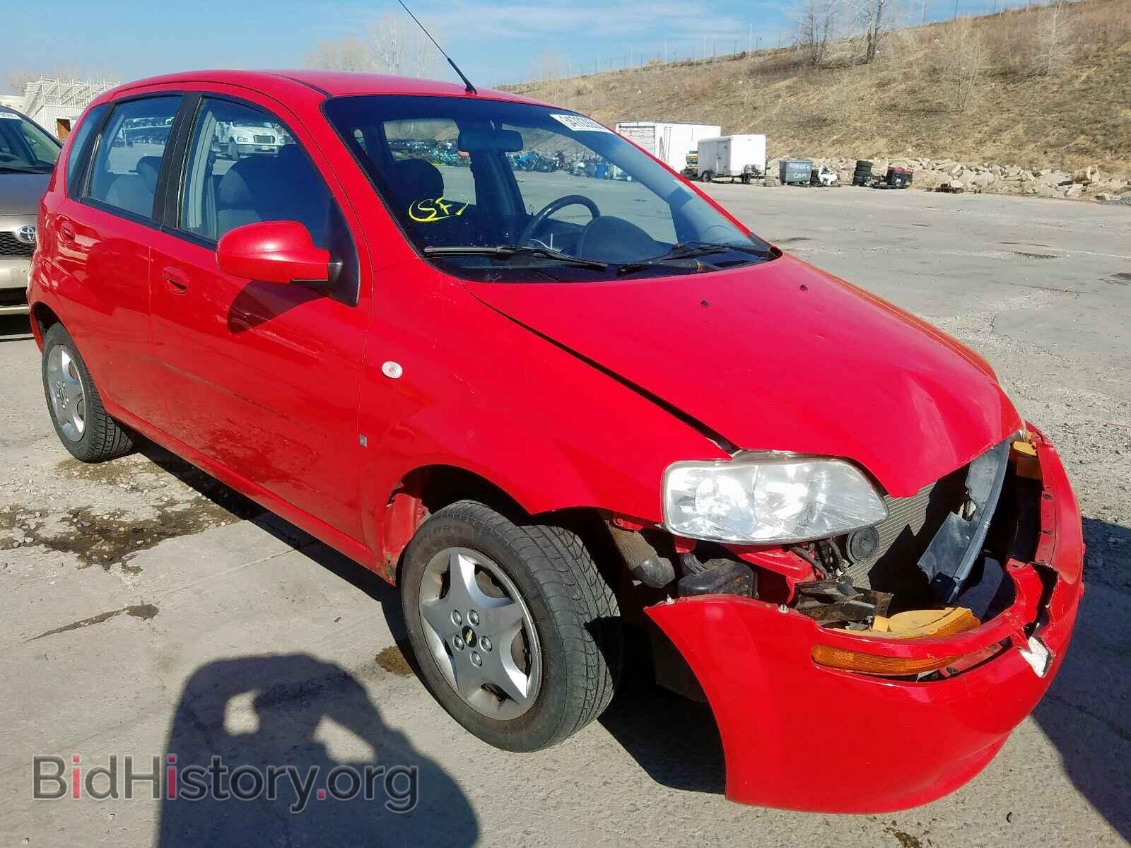 Фотография KL1TD66678B149464 - CHEVROLET AVEO 2008