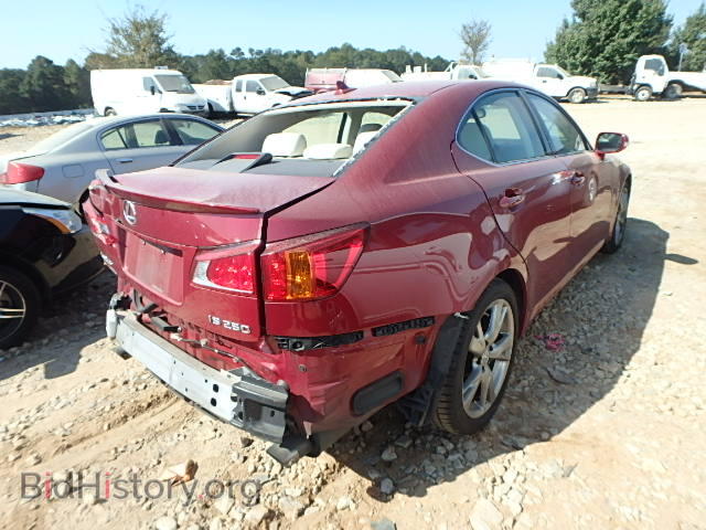 2009 LEXUS IS250 - VIN: JTHBK262692091962 - Фото 4
