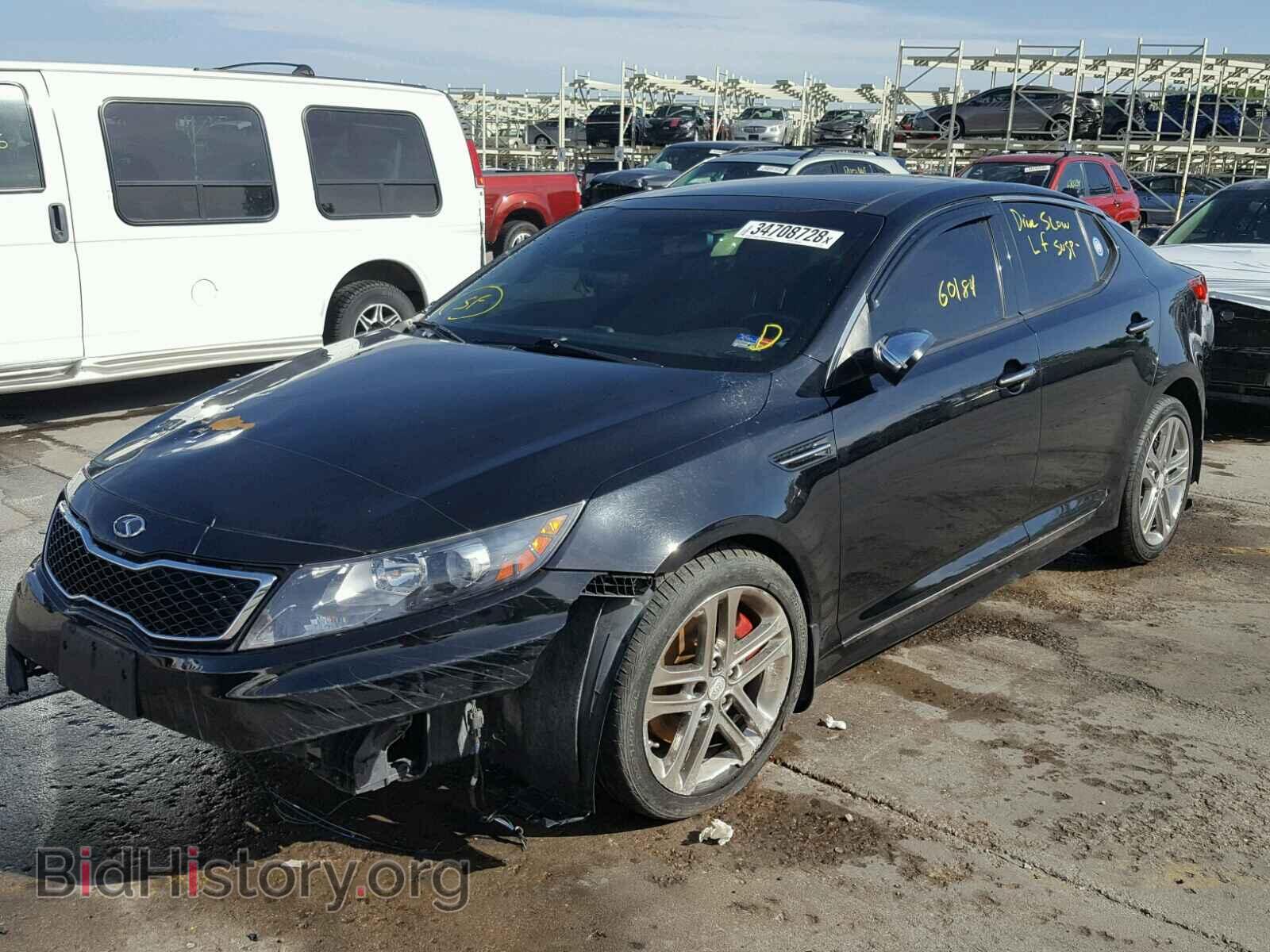 2013 KIA OPTIMA - VIN: 5XXGR4A6XDG155478 - Фото 2