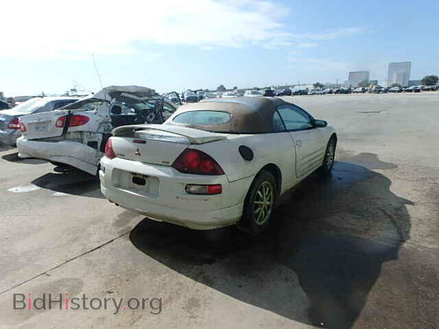 2001 MITSUBISHI ECLIPSE - VIN: 4A3AE45G11E157539 - Фото 4