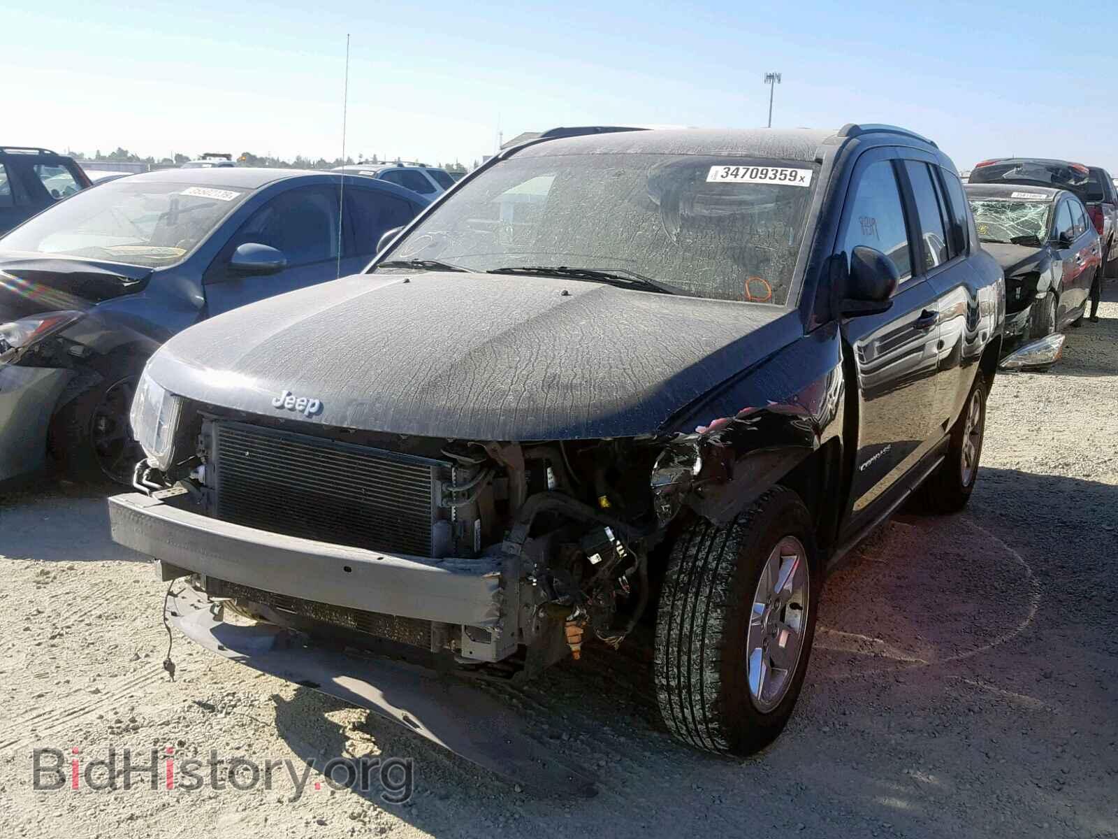 2014 JEEP COMPASS SP - VIN: 1C4NJCBA7ED801101 - Фото 2