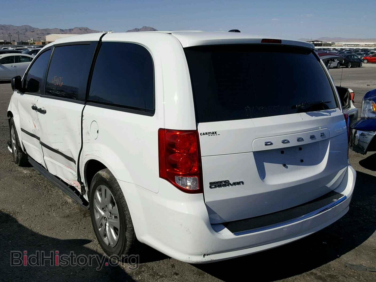2016 DODGE CARAVAN - VIN: 2C4RDGBG8GR368974 - Фото 3