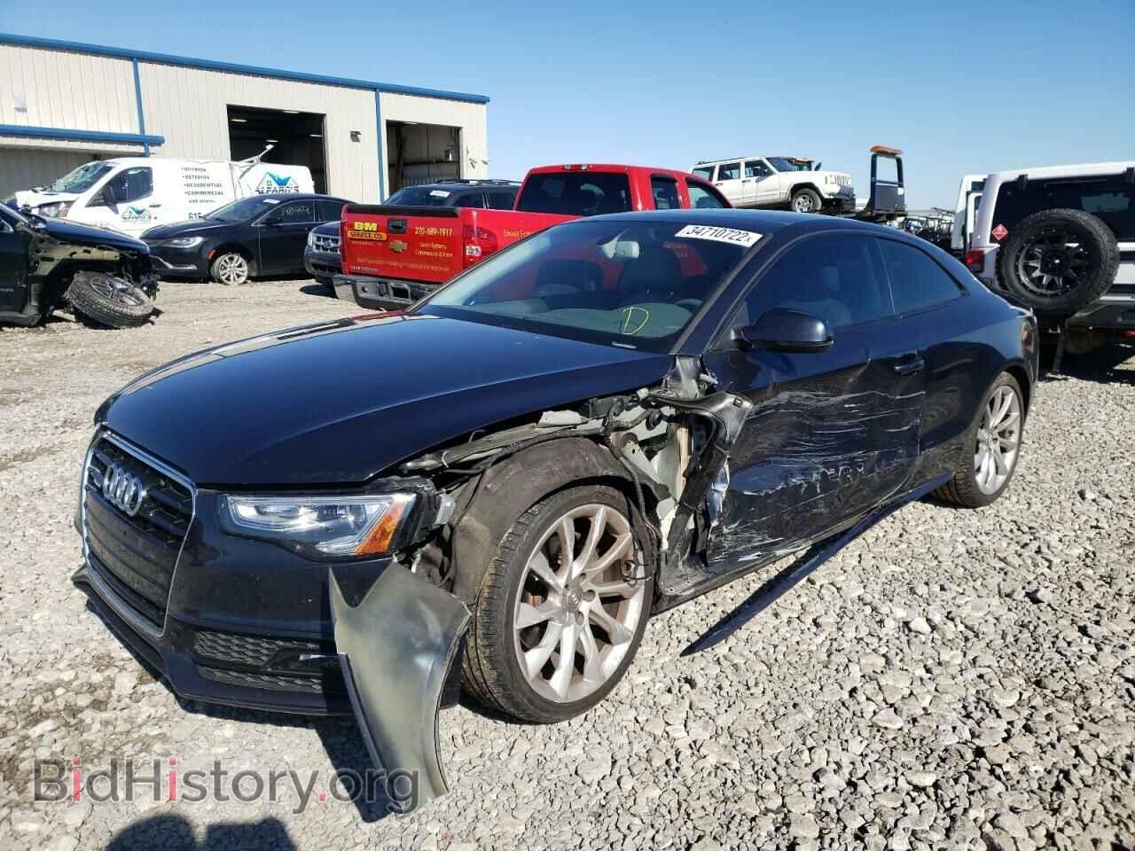 2014 AUDI A5 - VIN: WAUWFAFR0EA018033 - Фото 2