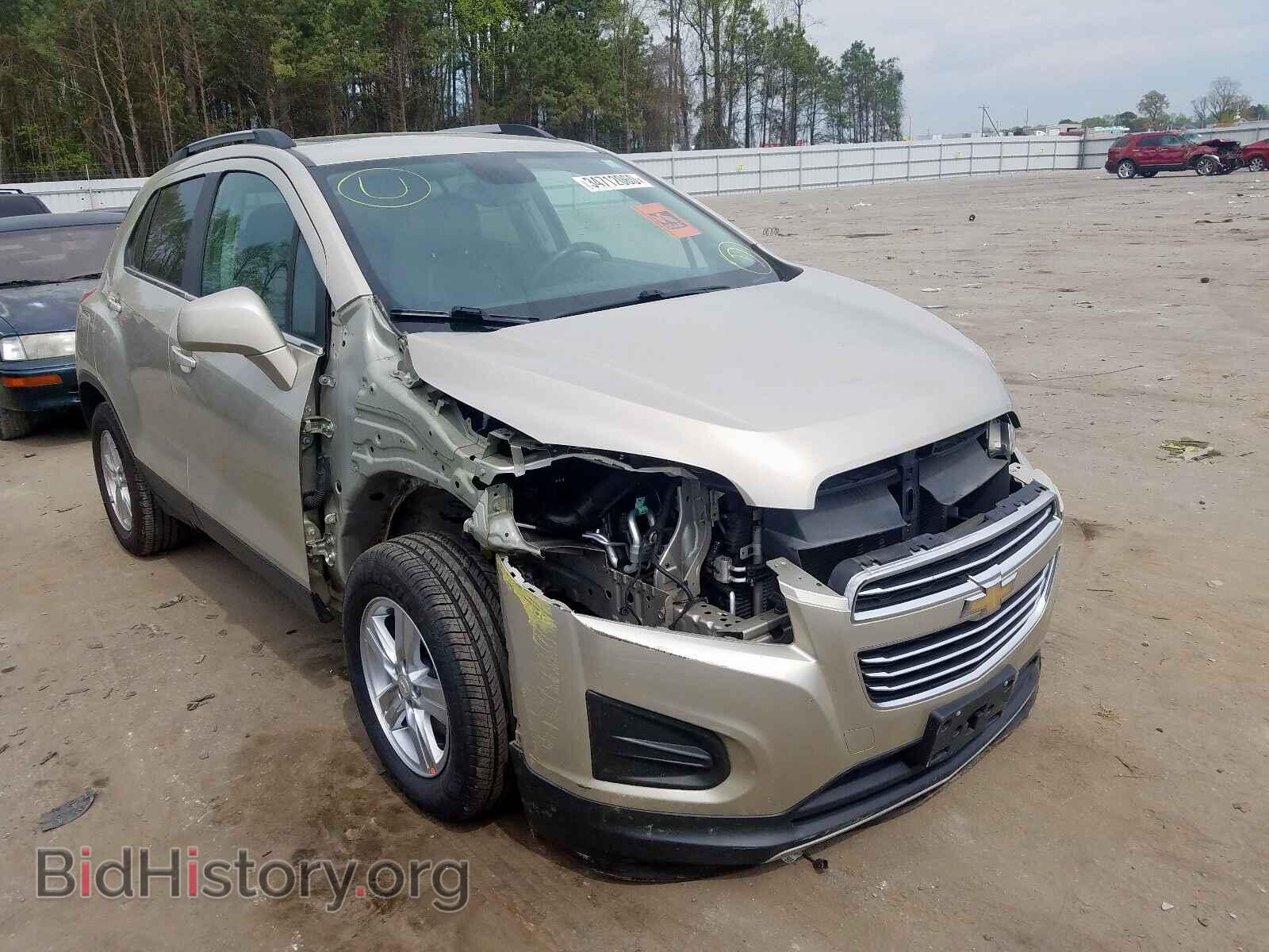 Фотография 3GNCJLSB1GL240950 - CHEVROLET TRAX 2016