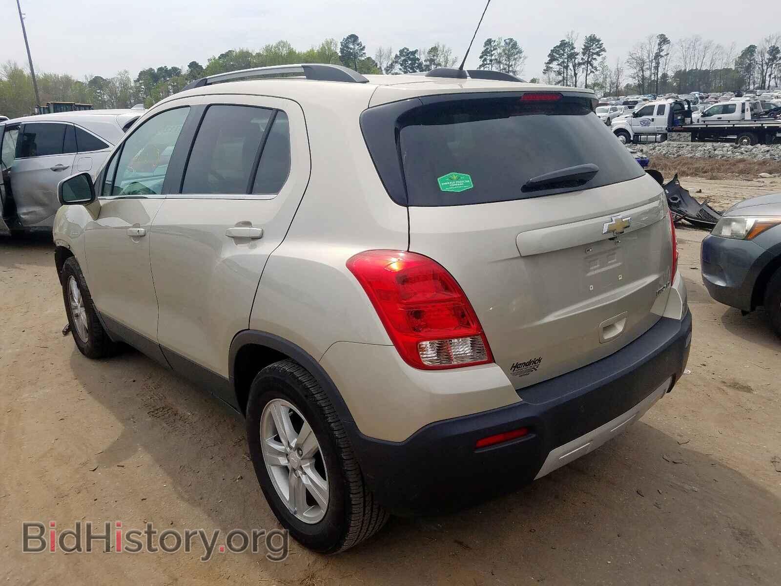 2016 CHEVROLET TRAX - VIN: 3GNCJLSB1GL240950 - Фото 3