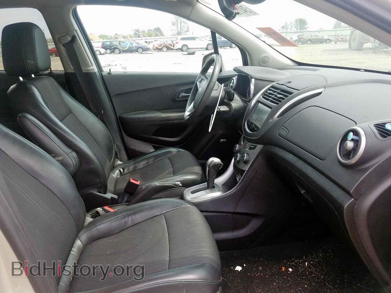 2016 CHEVROLET TRAX - VIN: 3GNCJLSB1GL240950 - Фото 5