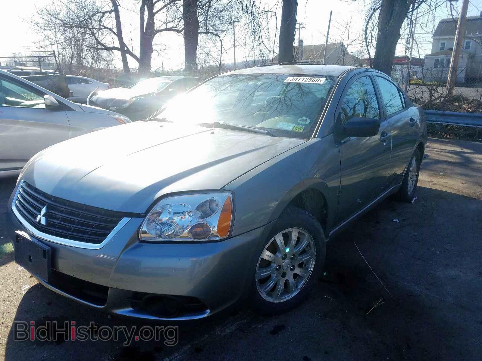 2009 MITSUBISHI GALANT - VIN: 4A3AB36F89E020618 - Фото 2