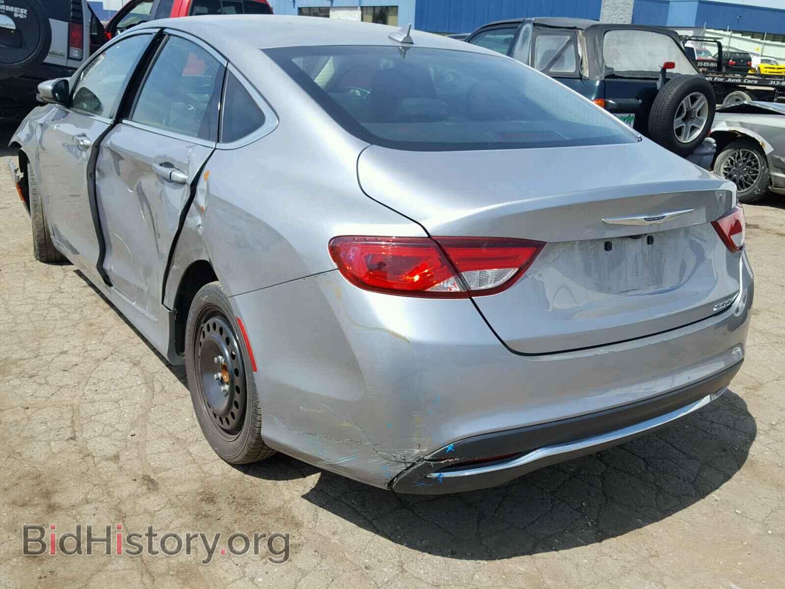 2016 CHRYSLER 200 - VIN: 1C3CCCAG9GN151812 - Фото 3