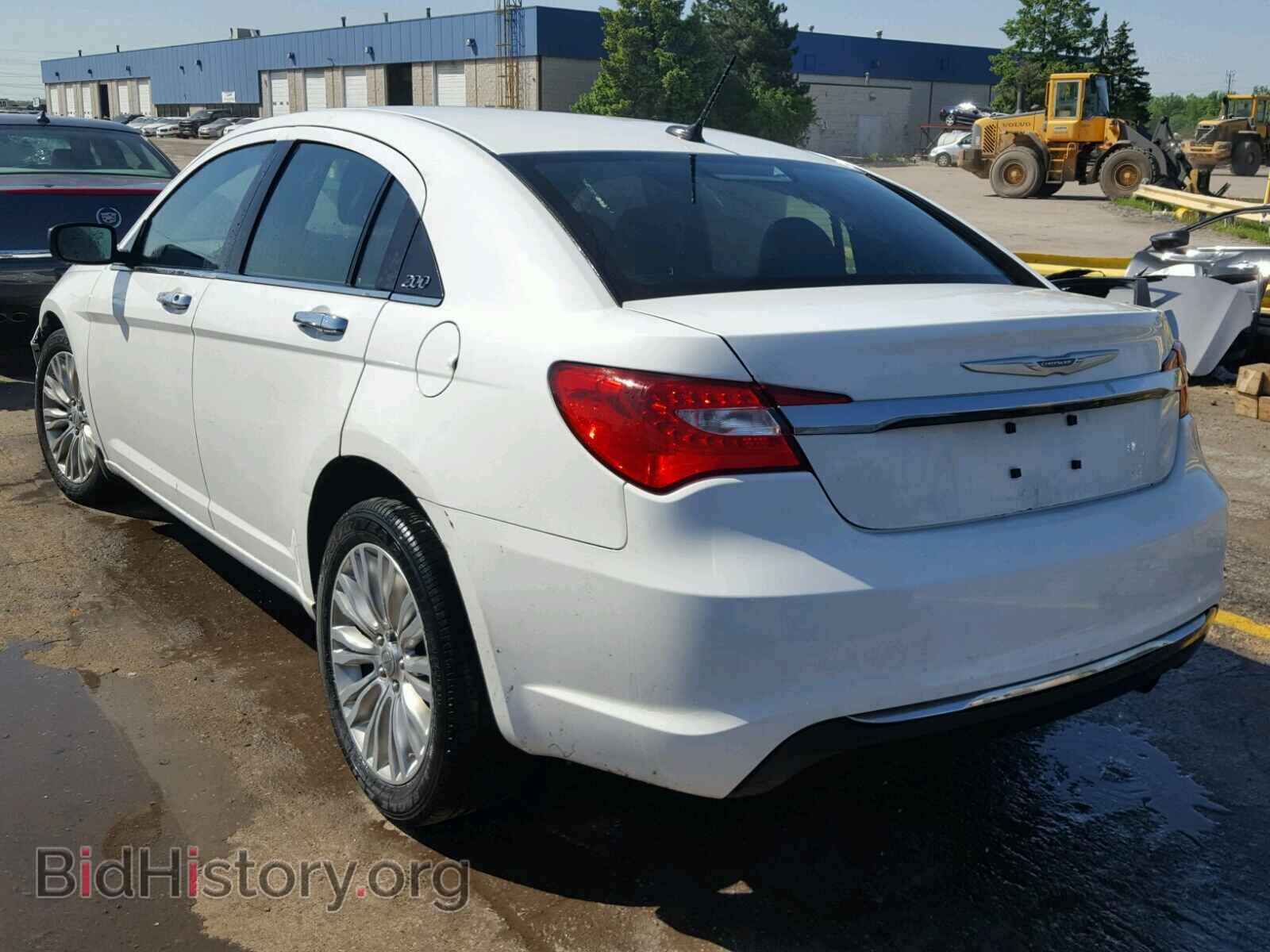 2012 CHRYSLER 200 - VIN: 1C3CCBCB0CN330083 - Фото 3