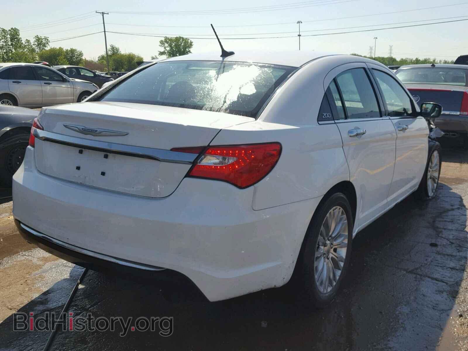 2012 CHRYSLER 200 - VIN: 1C3CCBCB0CN330083 - Фото 4