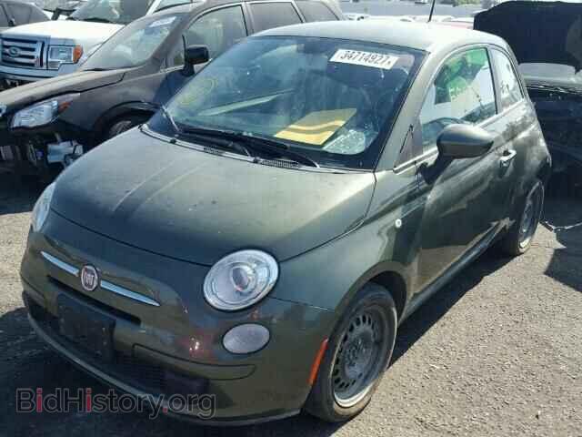 2012 FIAT 500 - VIN: 3C3CFFAR1CT270278 - Фото 2