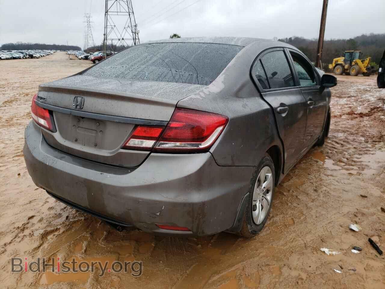 2013 HONDA CIVIC - VIN: 2HGFB2F57DH542105 - Фото 4