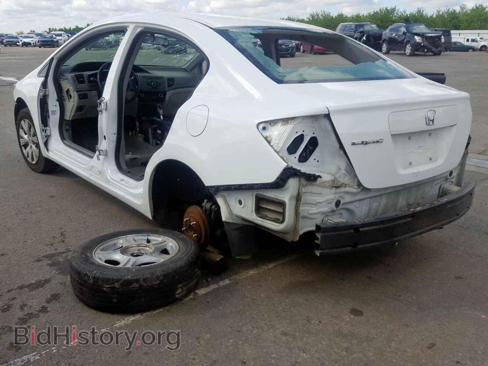2012 HONDA CIVIC - VIN: 19XFB2F51CE353023 - Фото 3