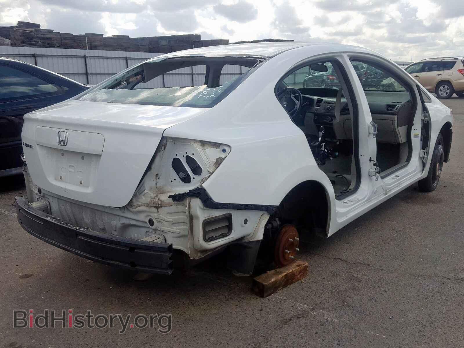 2012 HONDA CIVIC - VIN: 19XFB2F51CE353023 - Фото 4
