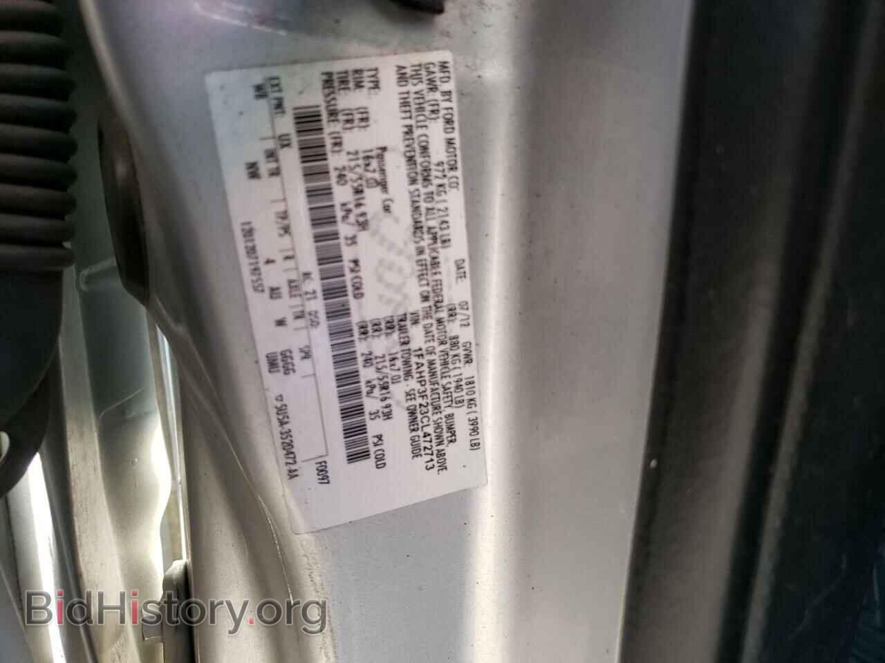 2012 FORD FOCUS - VIN: 1FAHP3F23CL472713 - Фото 10