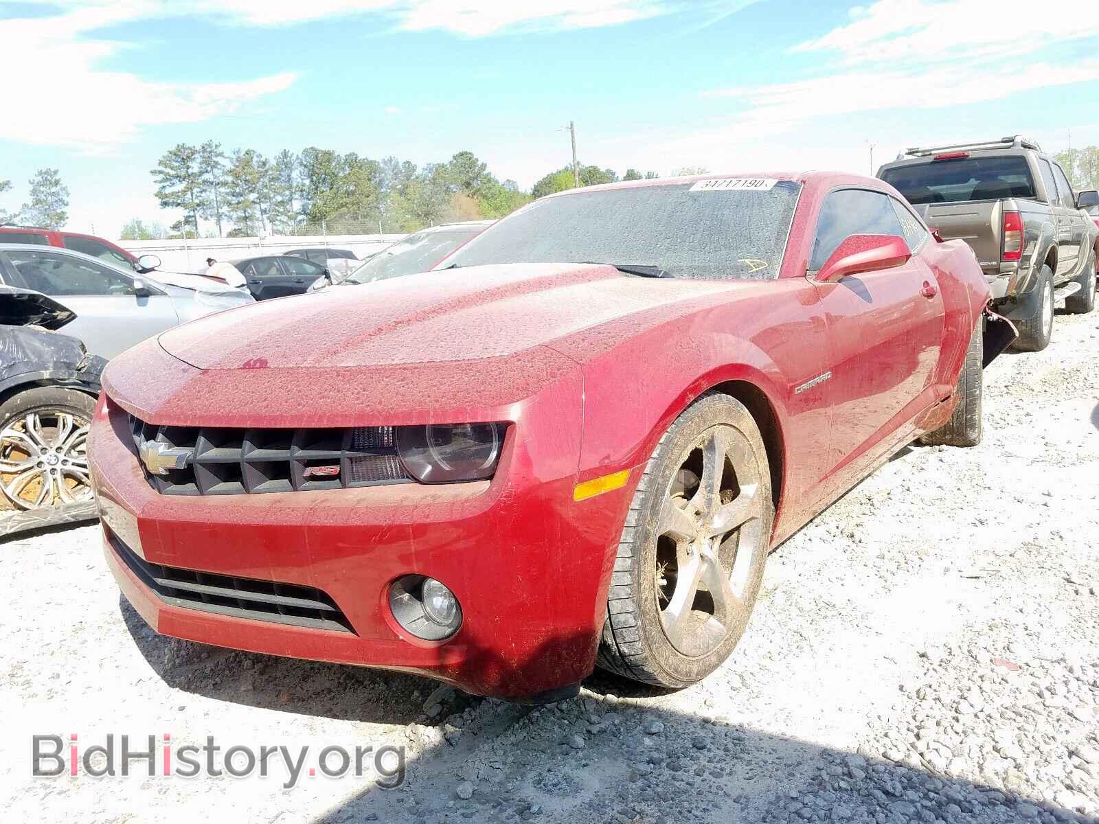 2013 CHEVROLET CAMARO - VIN: 2G1FF1E32D9208922 - Фото 2