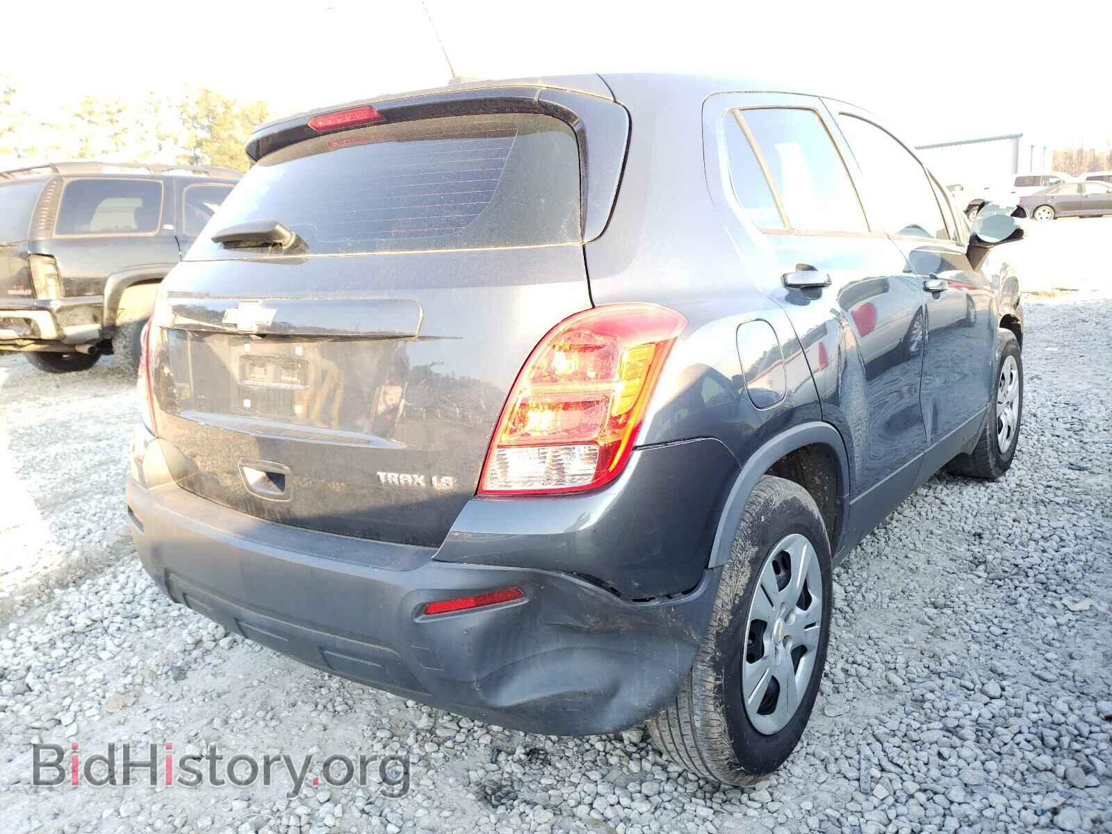 2016 CHEVROLET TRAX - VIN: 3GNCJKSB2GL117975 - Фото 4