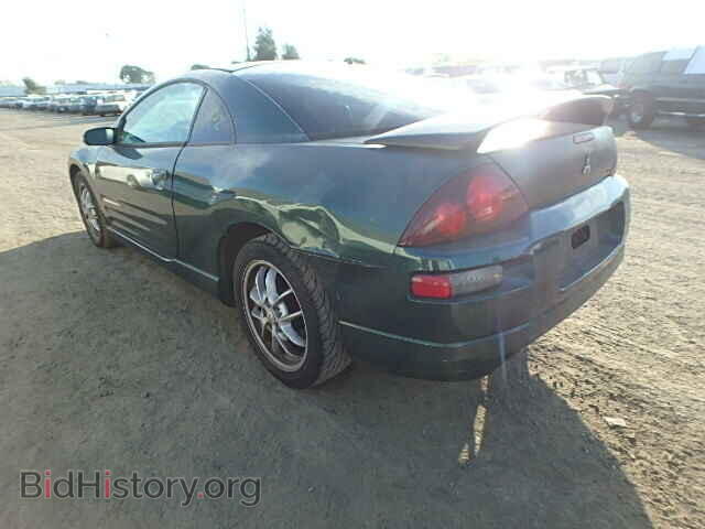 2002 MITSUBISHI ECLIPSE - VIN: 4A3AC54H42E075005 - Фото 3