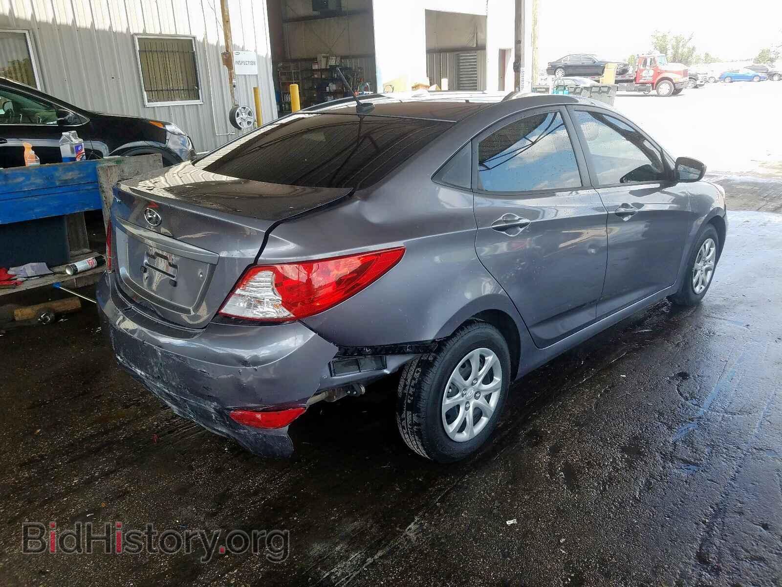 2013 HYUNDAI ACCENT - VIN: KMHCT4AE4DU483413 - Фото 4