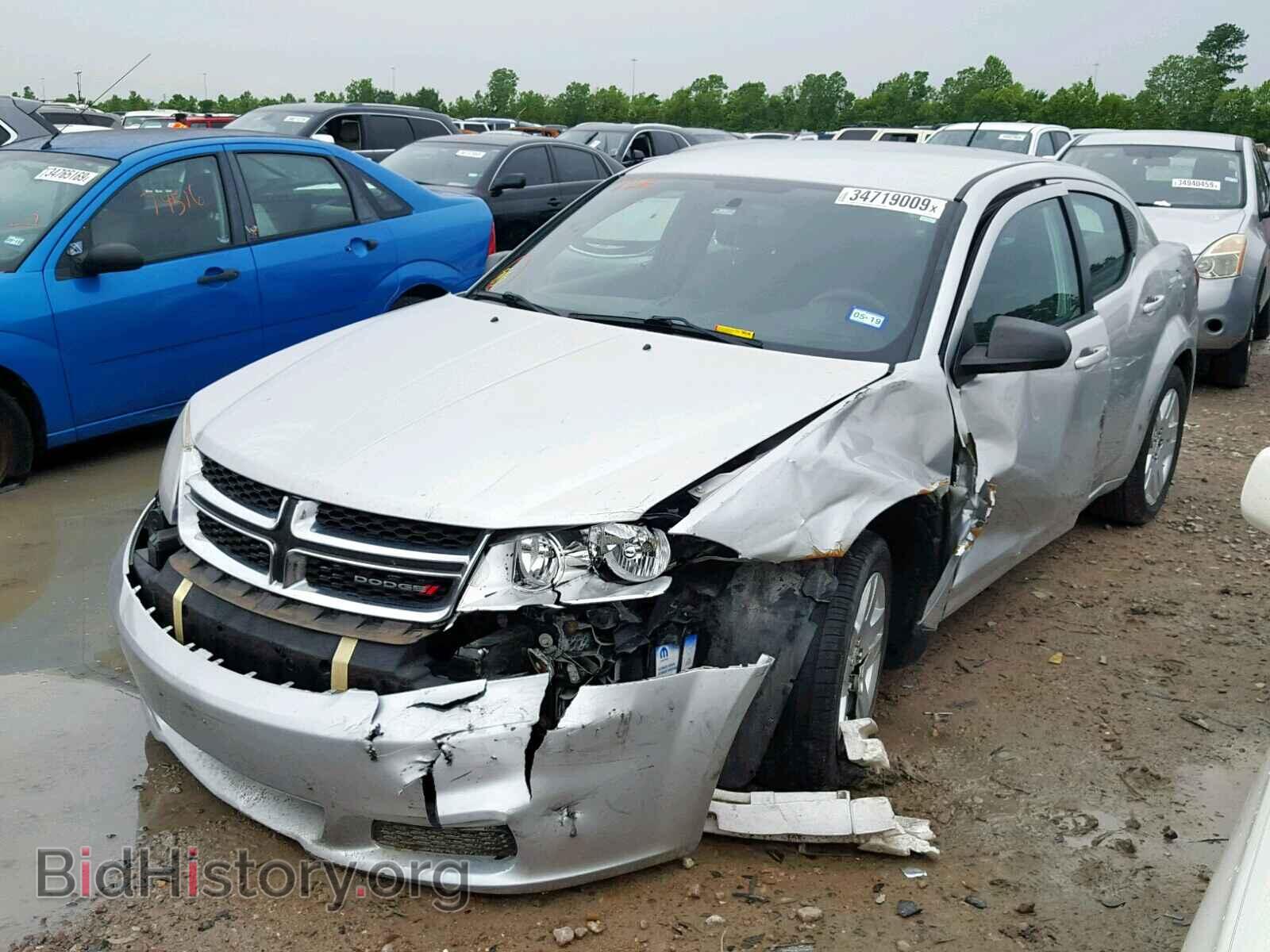 2012 DODGE AVENGER - VIN: 1C3CDZAB5CN207307 - Фото 2