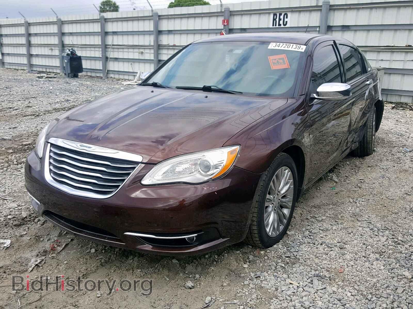 2012 CHRYSLER 200 - VIN: 1C3CCBCBXCN288053 - Фото 2