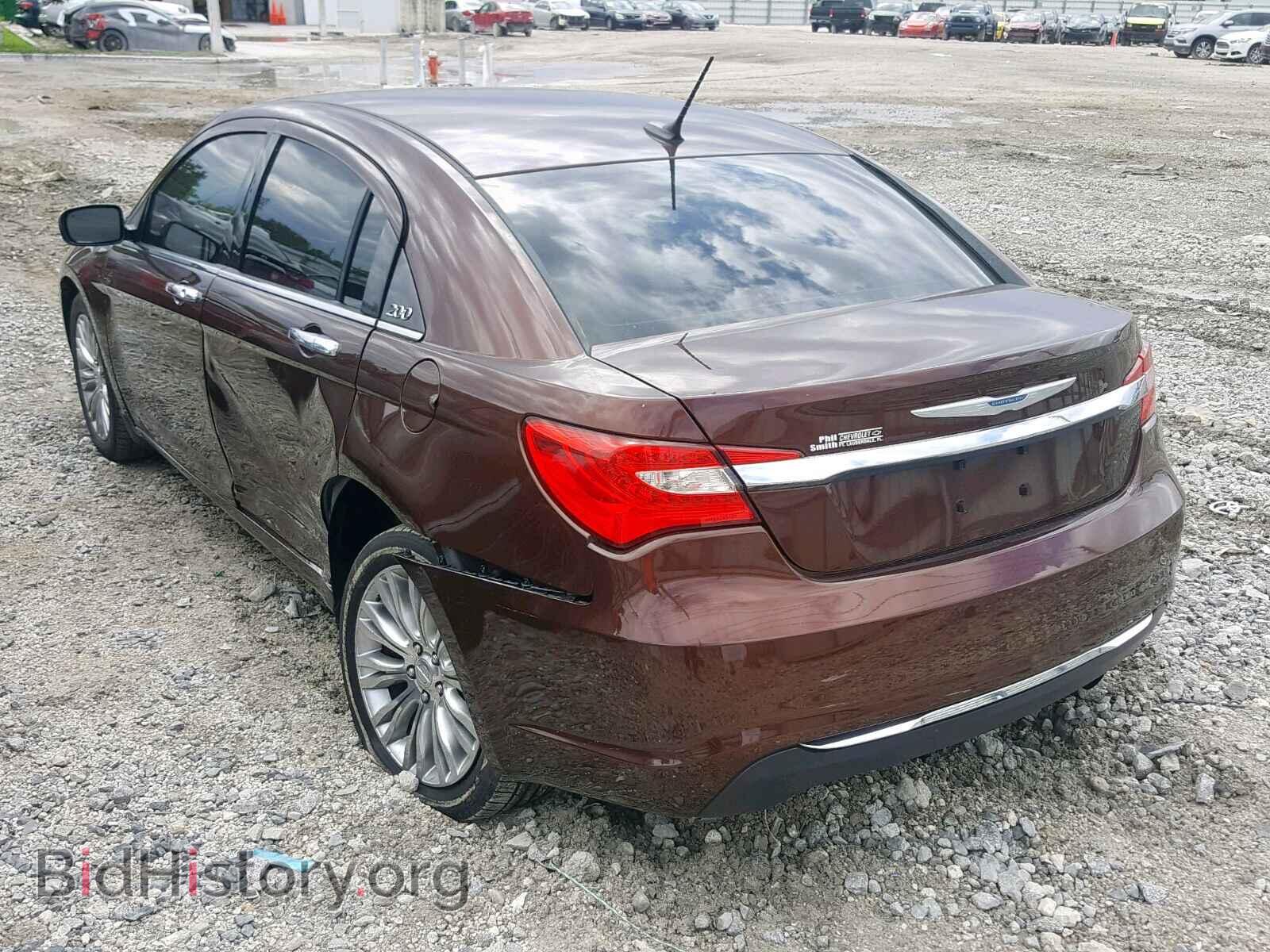 2012 CHRYSLER 200 - VIN: 1C3CCBCBXCN288053 - Фото 3