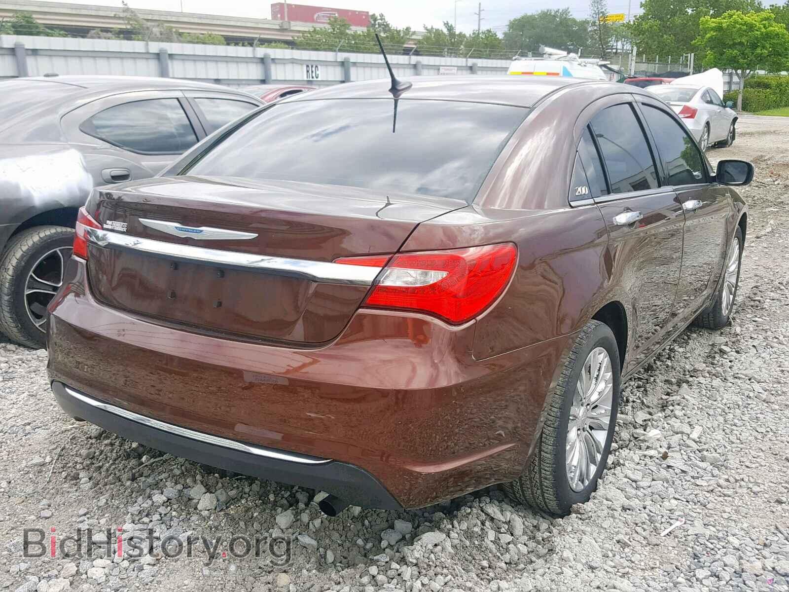 2012 CHRYSLER 200 - VIN: 1C3CCBCBXCN288053 - Фото 4