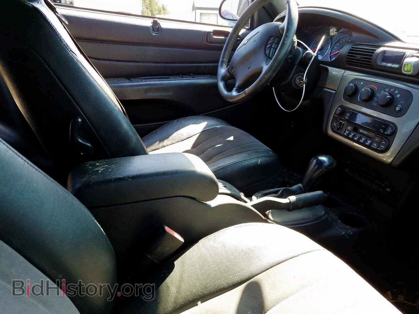 2004 CHRYSLER SEBRING - VIN: 1C3EL55R94N333473 - Photo 5