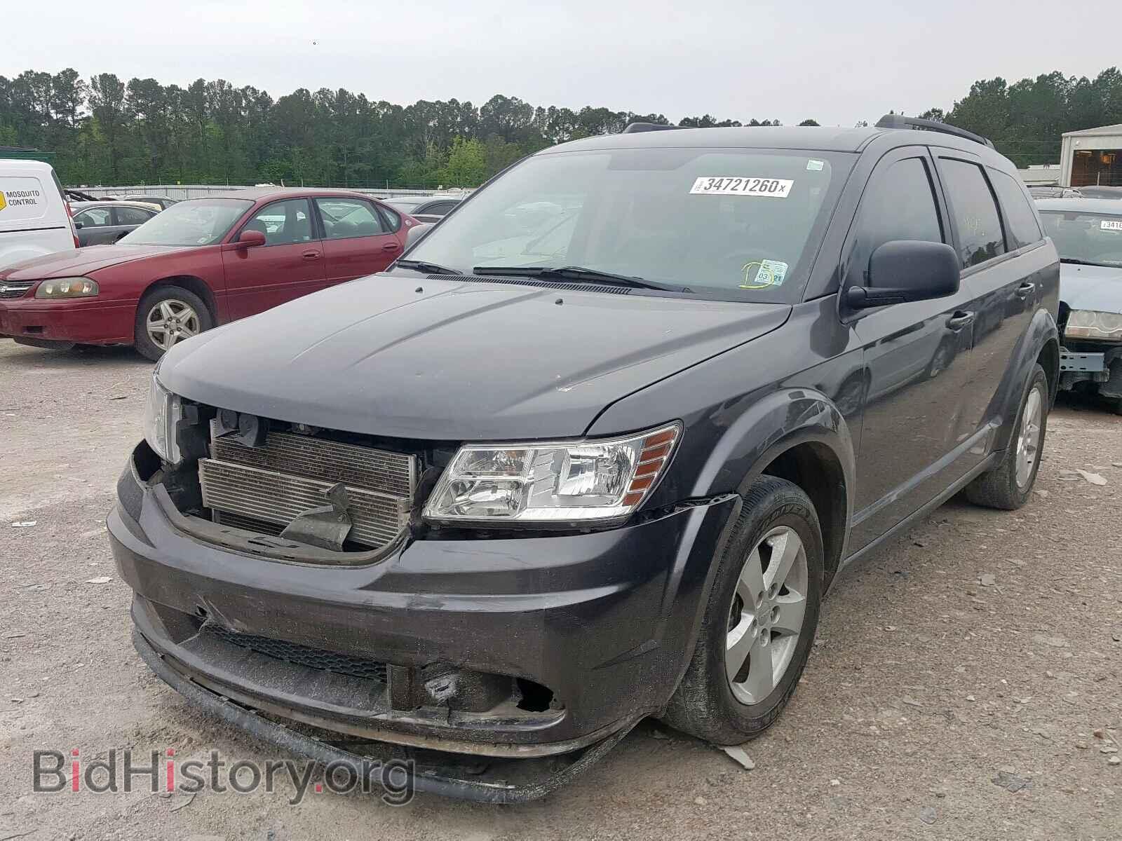 2016 DODGE JOURNEY - VIN: 3C4PDCAB9GT104360 - Фото 2