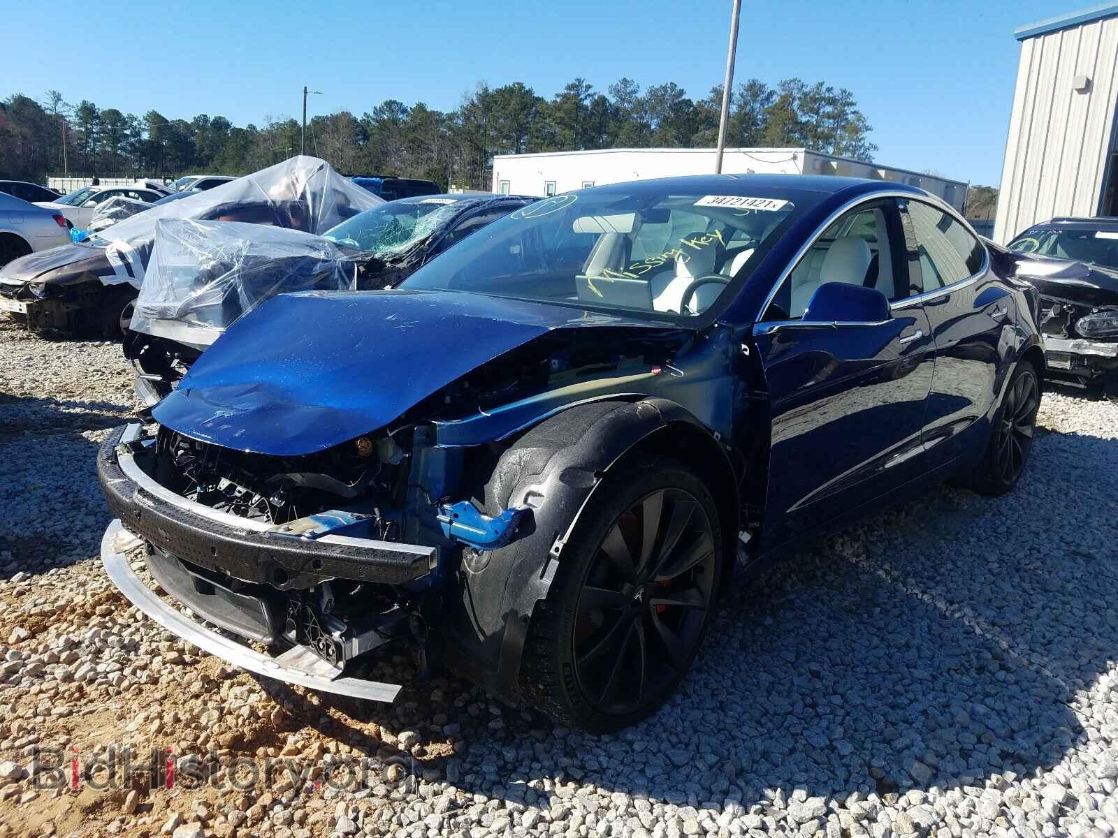 2020 TESLA MODEL 3 - VIN: 5YJ3E1EC3LF714847 - Photo 2