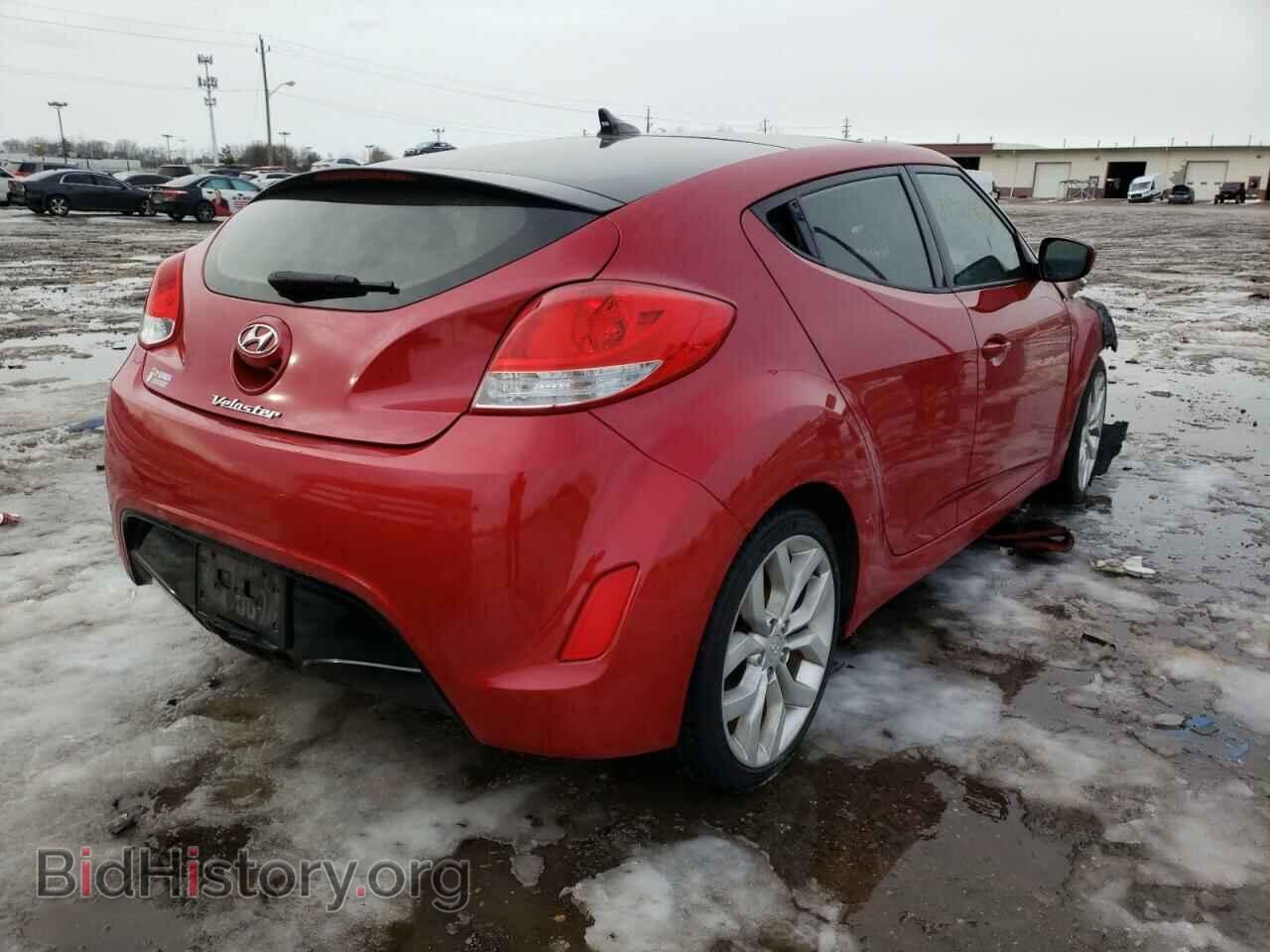 2012 HYUNDAI VELOSTER - VIN: KMHTC6AD9CU076589 - Фото 4