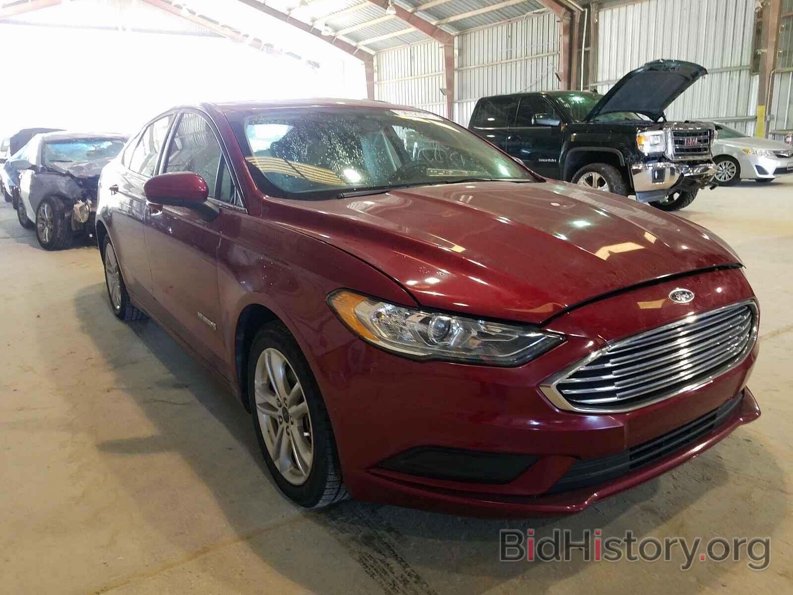 Фотография 3FA6P0LU3JR173202 - FORD FUSION 2018