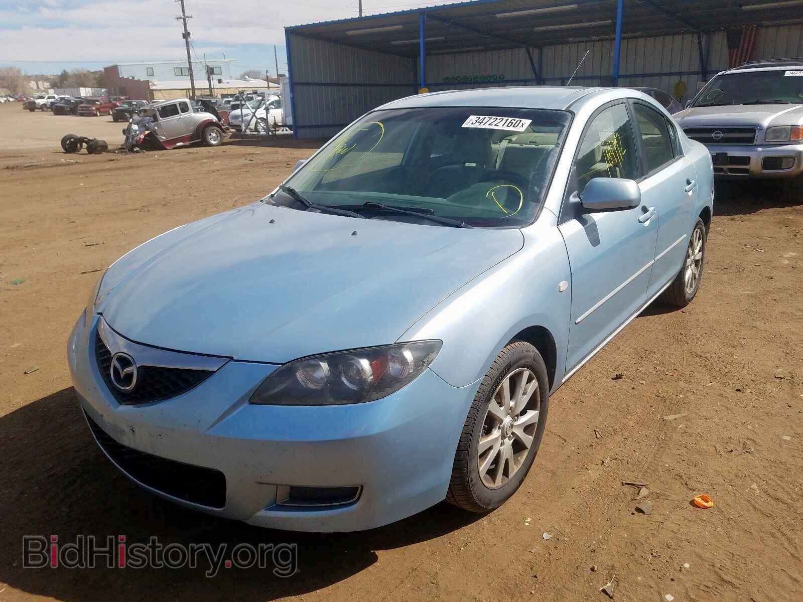 2008 MAZDA 3 - VIN: JM1BK12FX81783618 - Фото 2