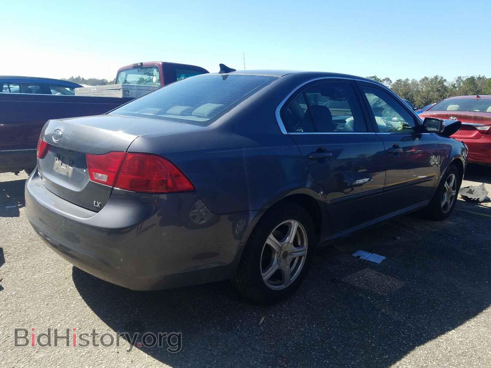 2009 KIA OPTIMA - VIN: KNAGE228295304877 - Фото 4