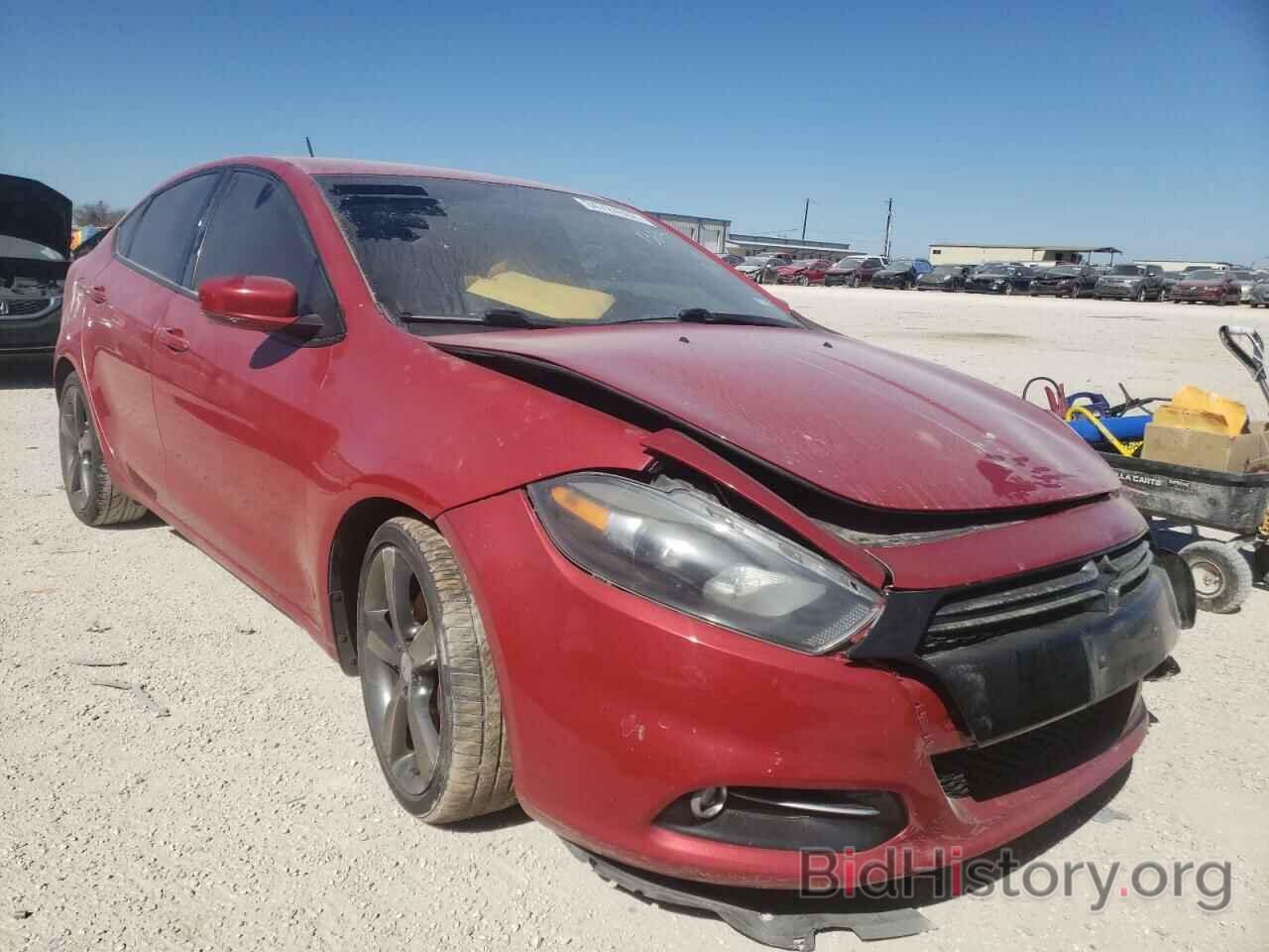 Photo 1C3CDFEBXFD116827 - DODGE DART 2015