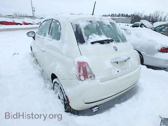 2013 FIAT 500 - VIN: 3C3CFFAR6DT604824 - Фото 3