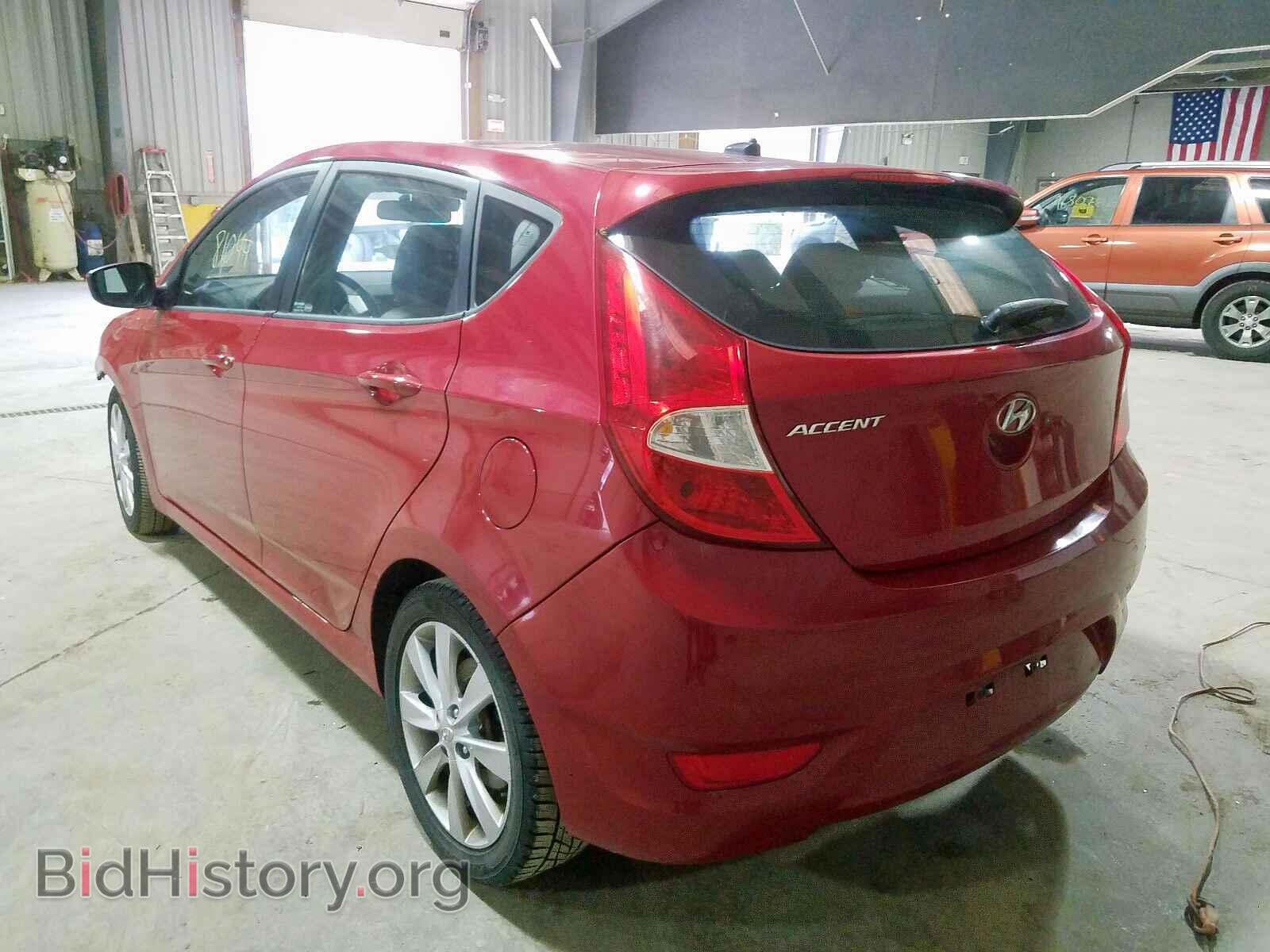 2012 HYUNDAI ACCENT - VIN: KMHCU5AE3CU011012 - Фото 3