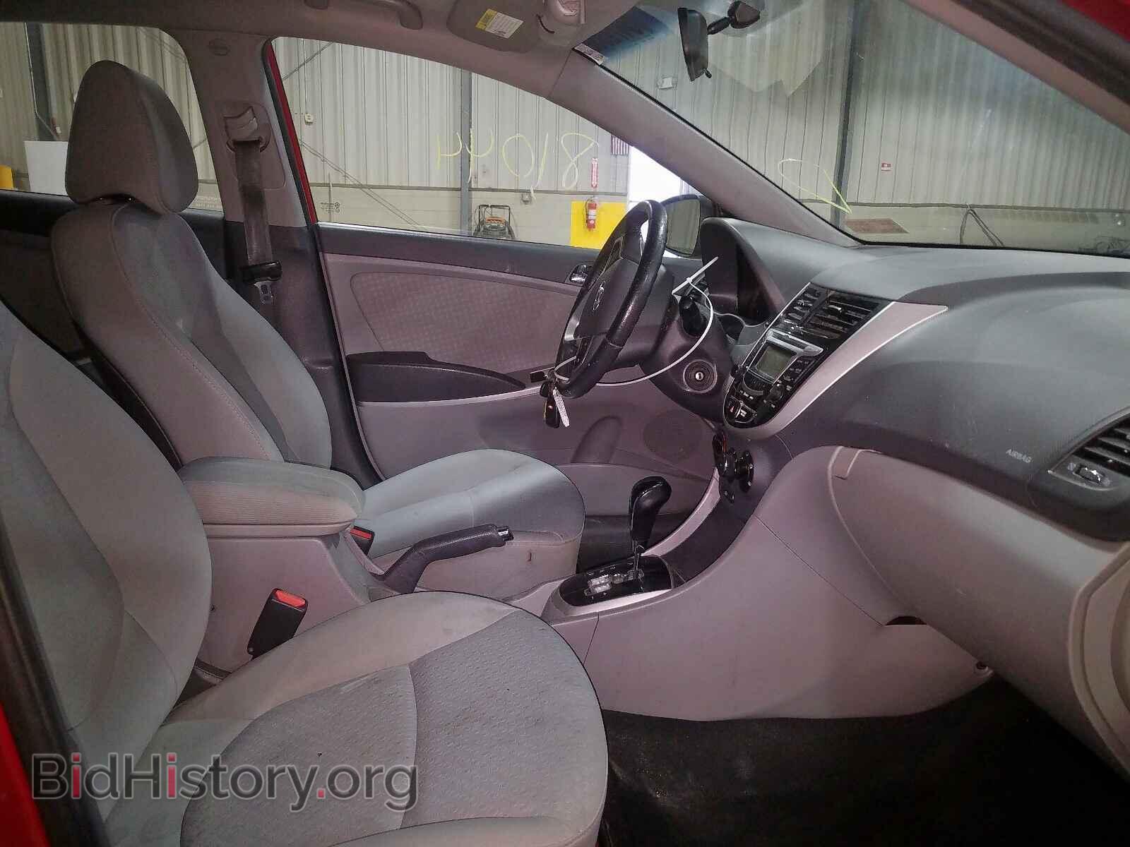 2012 HYUNDAI ACCENT - VIN: KMHCU5AE3CU011012 - Фото 5