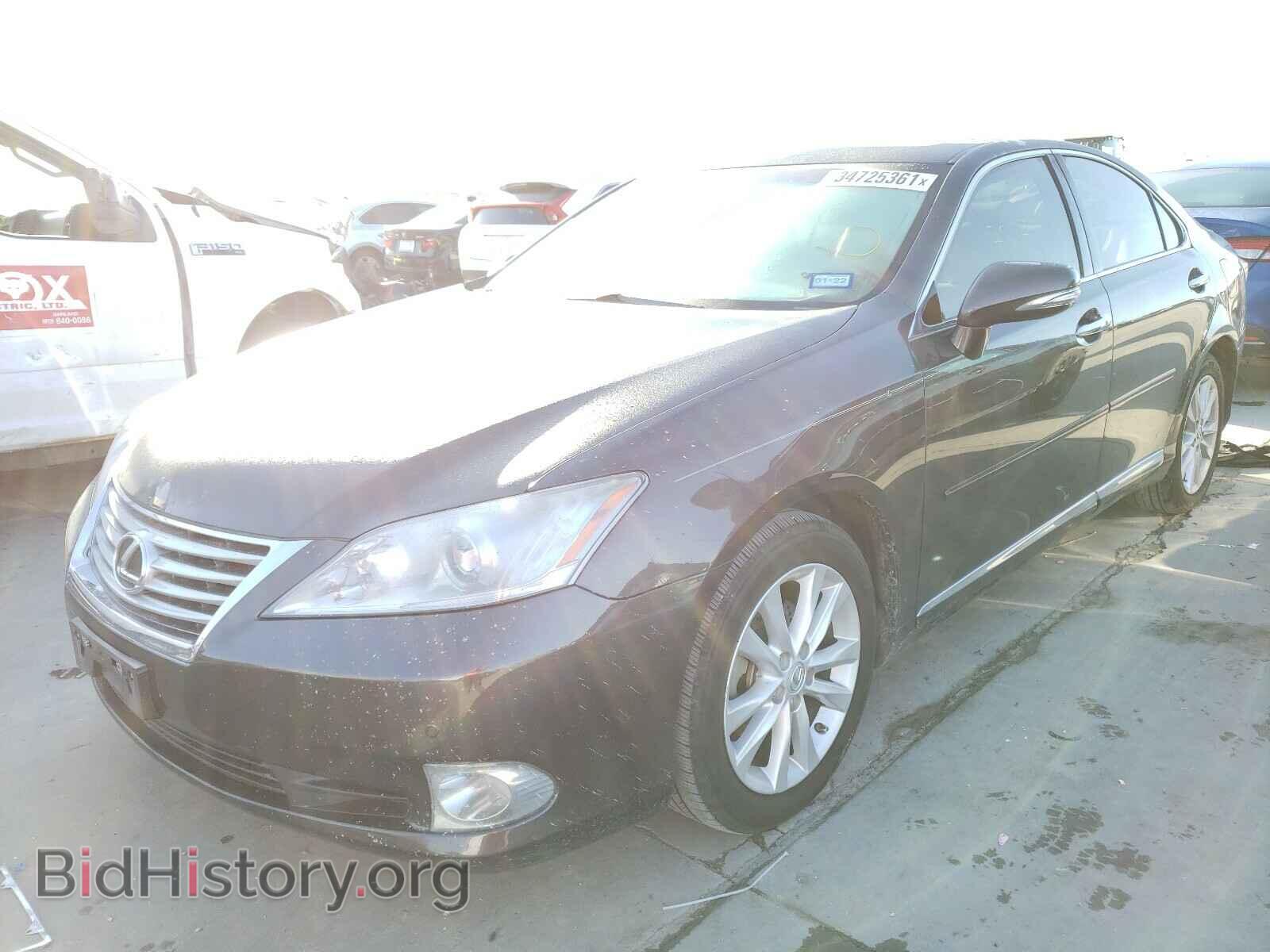 2011 LEXUS ES350 - VIN: JTHBK1EG9B2428153 - Фото 2
