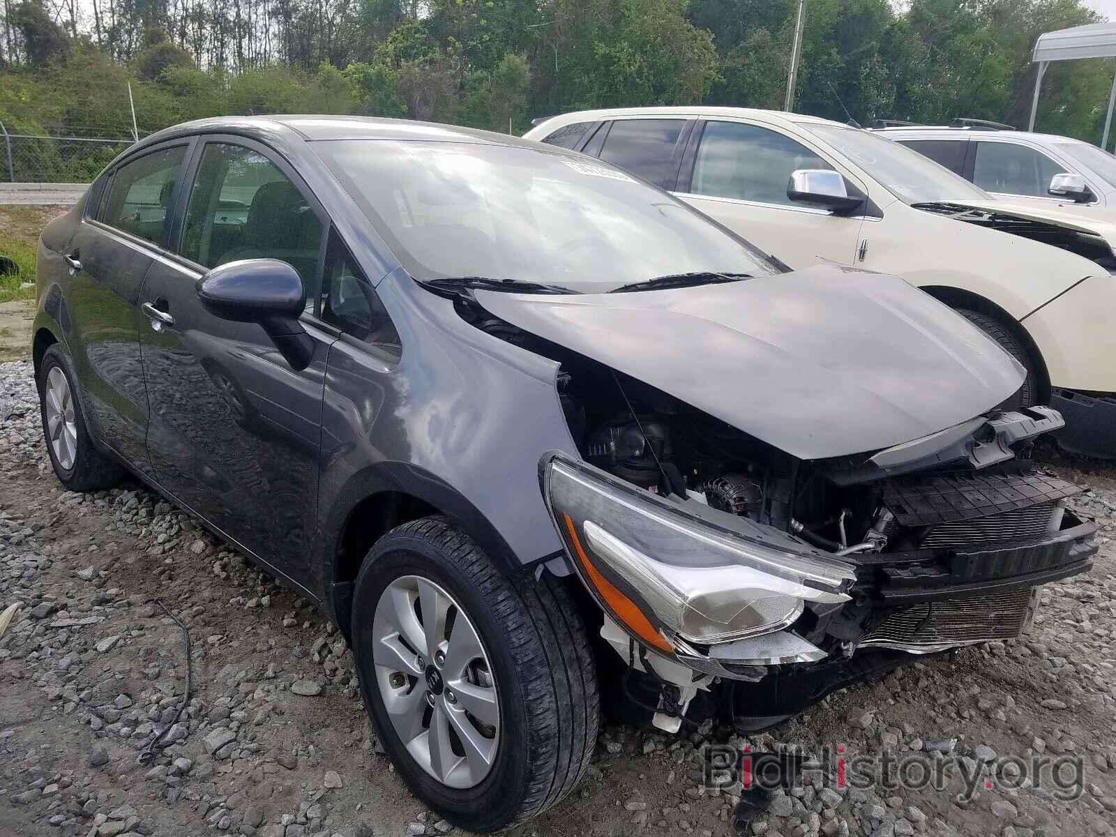 Photo KNADN4A38G6587653 - KIA RIO 2016