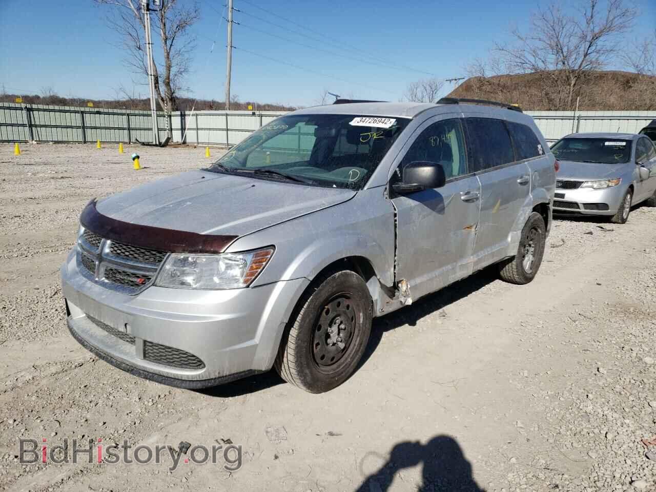 2014 DODGE JOURNEY - VIN: 3C4PDCAB0ET290870 - Фото 2