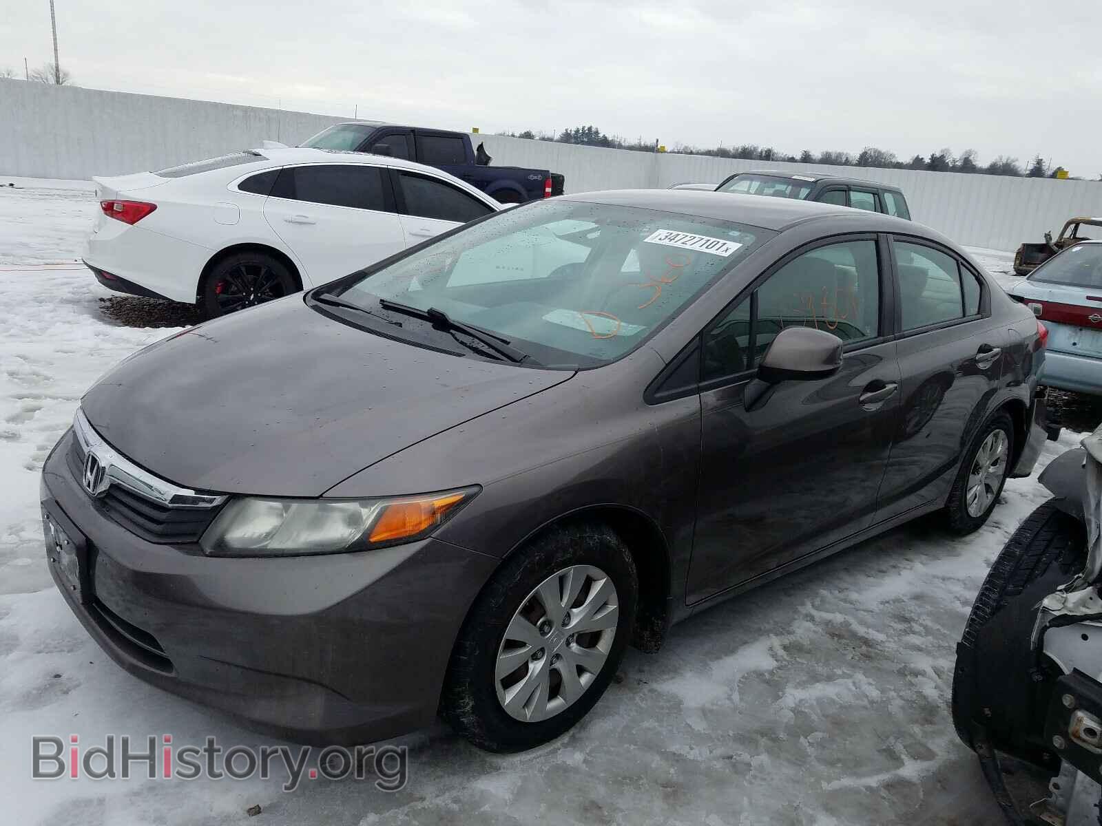 2012 HONDA CIVIC - VIN: 19XFB2F56CE044048 - Фото 2