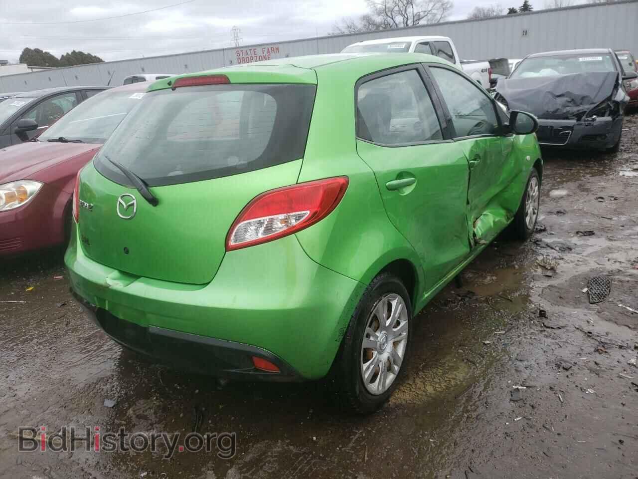 2012 MAZDA 2 - VIN: JM1DE1KY6C0145284 - Фото 4