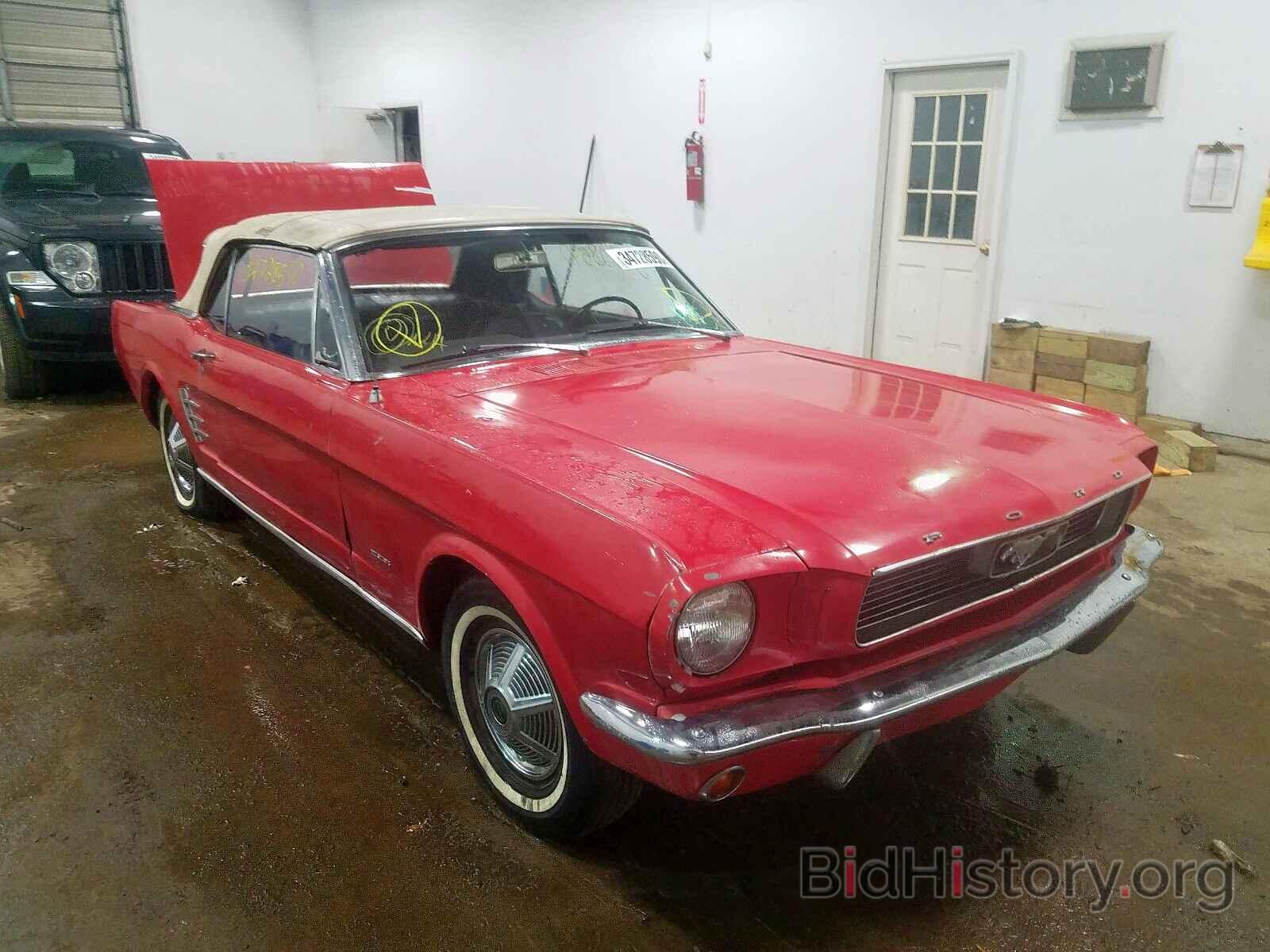 Photo 6F08T310562 - FORD MUSTANG 1966