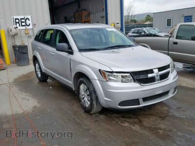 2010 Dodge JOURNEY SE, серебристый — VIN 3D4PG4FB5AT103805, Copart