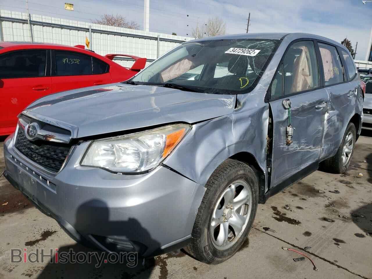 2014 SUBARU FORESTER - VIN: JF2SJAAC3EH501642 - Фото 2