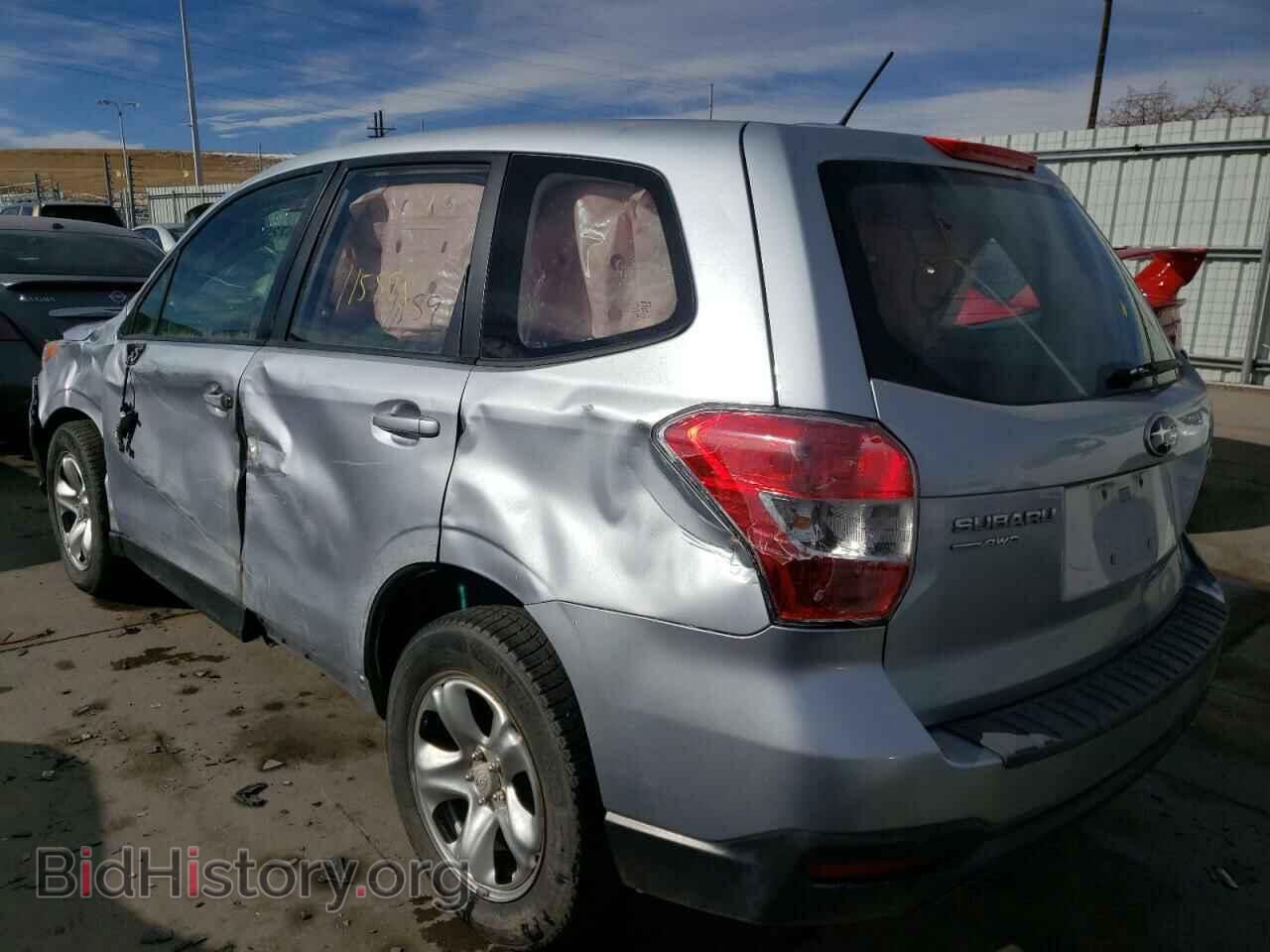 2014 SUBARU FORESTER - VIN: JF2SJAAC3EH501642 - Фото 3