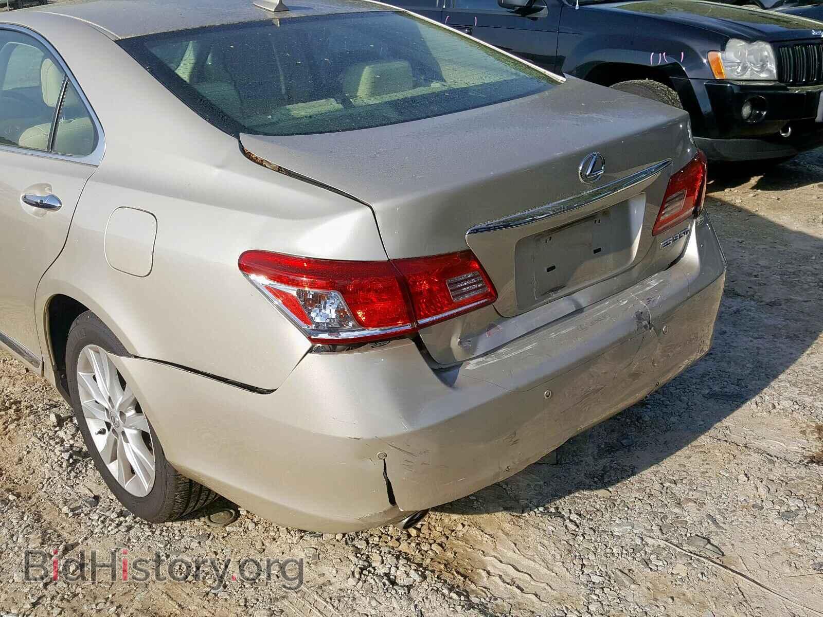 2011 LEXUS ES350 - VIN: JTHBK1EG6B2459943 - Фото 9