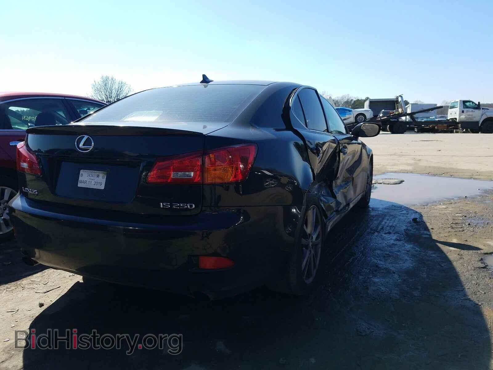 2008 LEXUS IS - VIN: JTHBK262685077167 - Фото 4